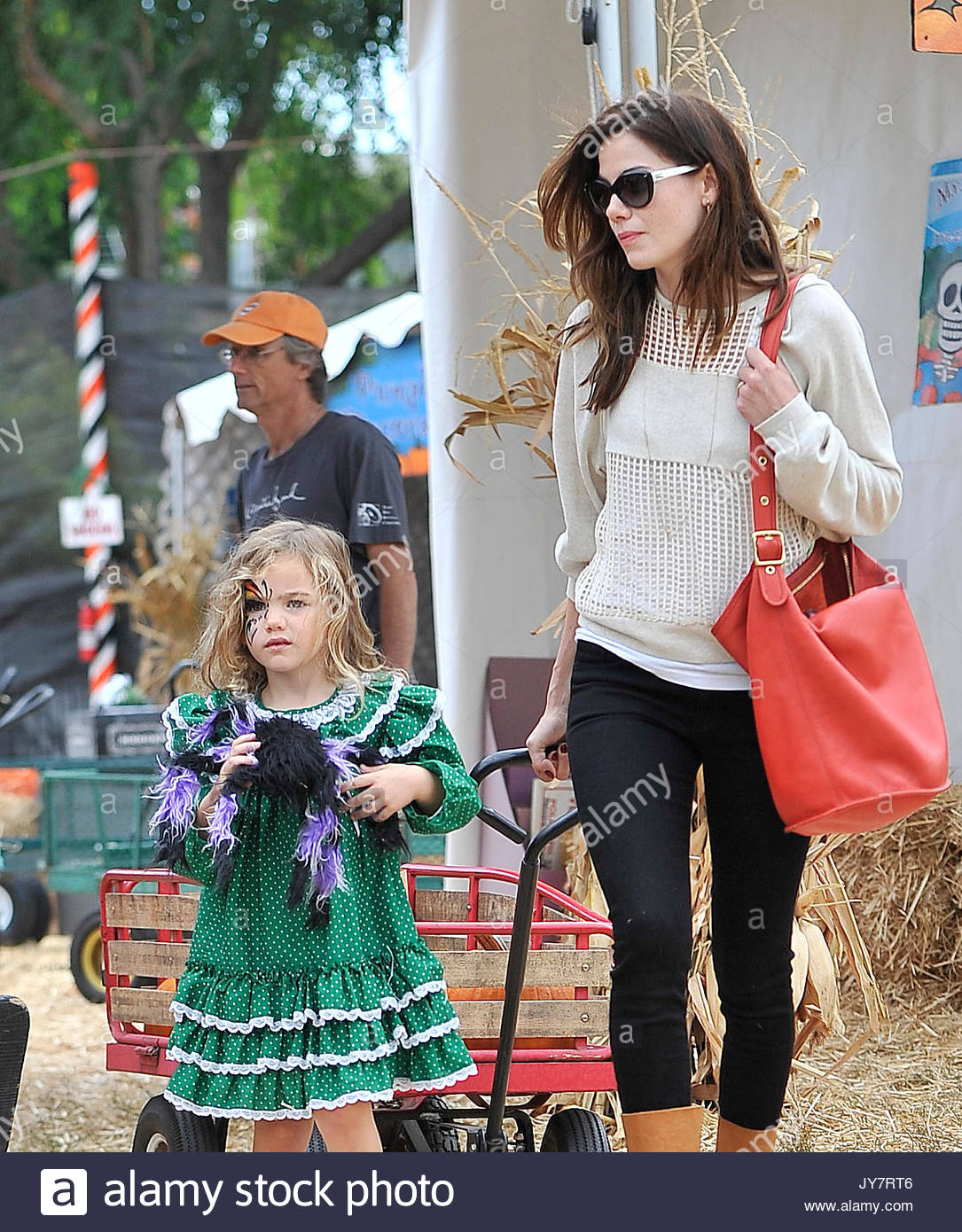Michelle Monaghan And Willow Katherine White Stock Photos & Michelle