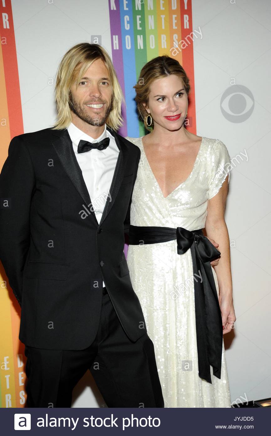 Taylor Hawkins and Alison Hawkins. Celebrities are seen arriving at