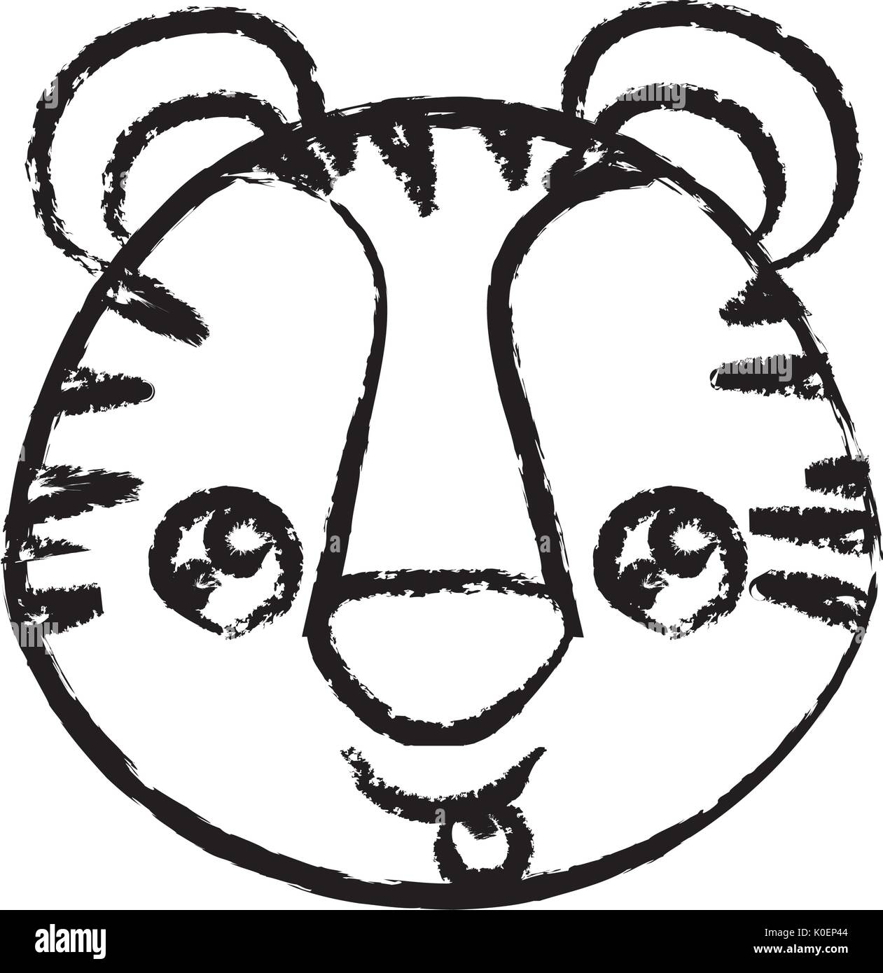 Tiger Outline Stock Photos & Tiger Outline Stock Images ...