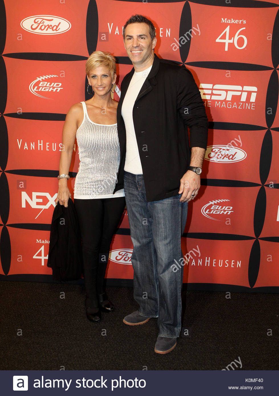 Kurt Warner And His Wife Stock Photos & Kurt Warner And His Wife Stock Images Alamy