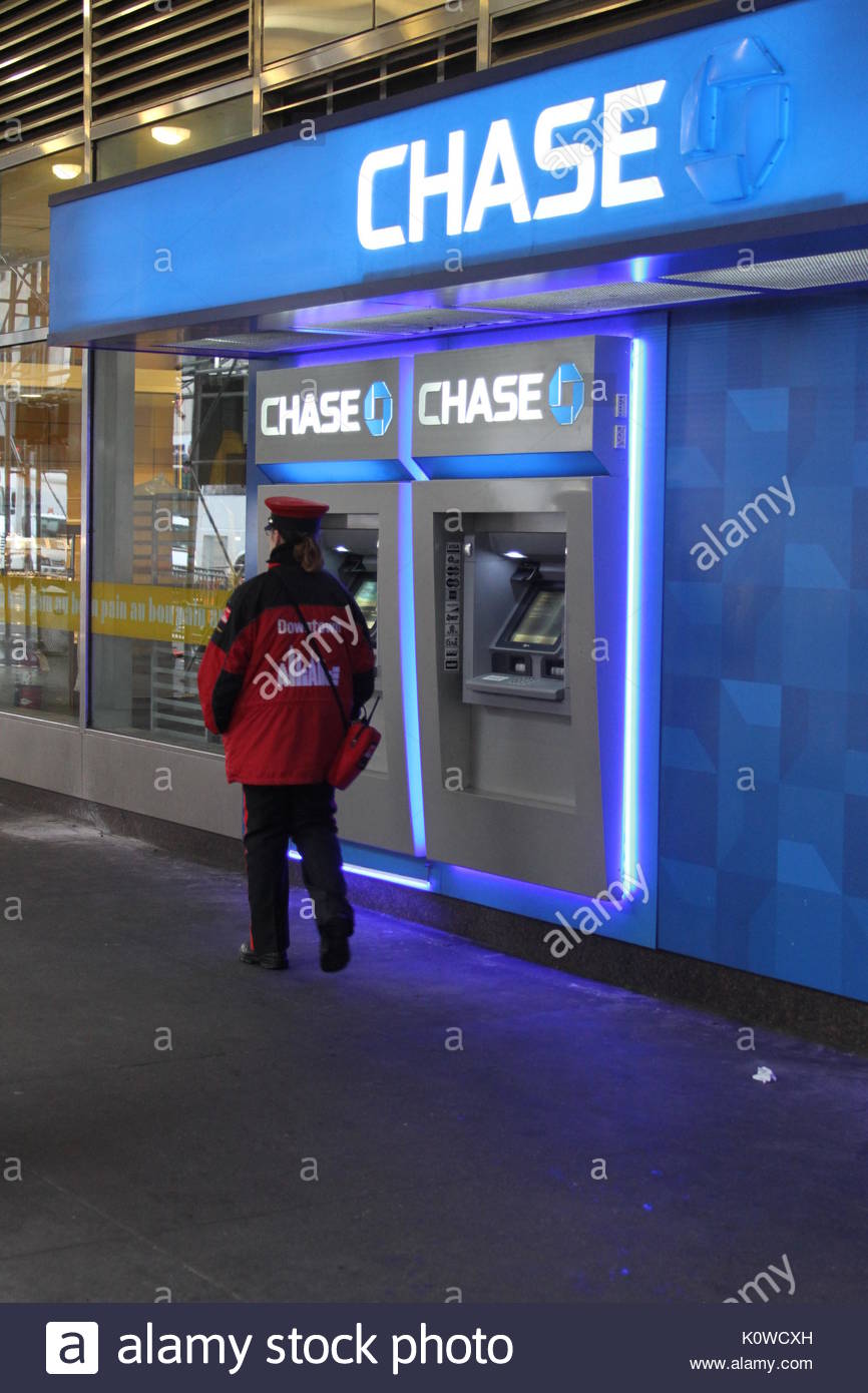 Chase Bank Atm Stock Photos & Chase Bank Atm Stock Images Alamy