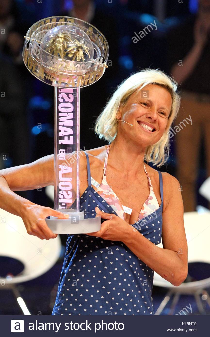 Antonella Elia. Final episode of the Italian reality tv show 'L'Isola