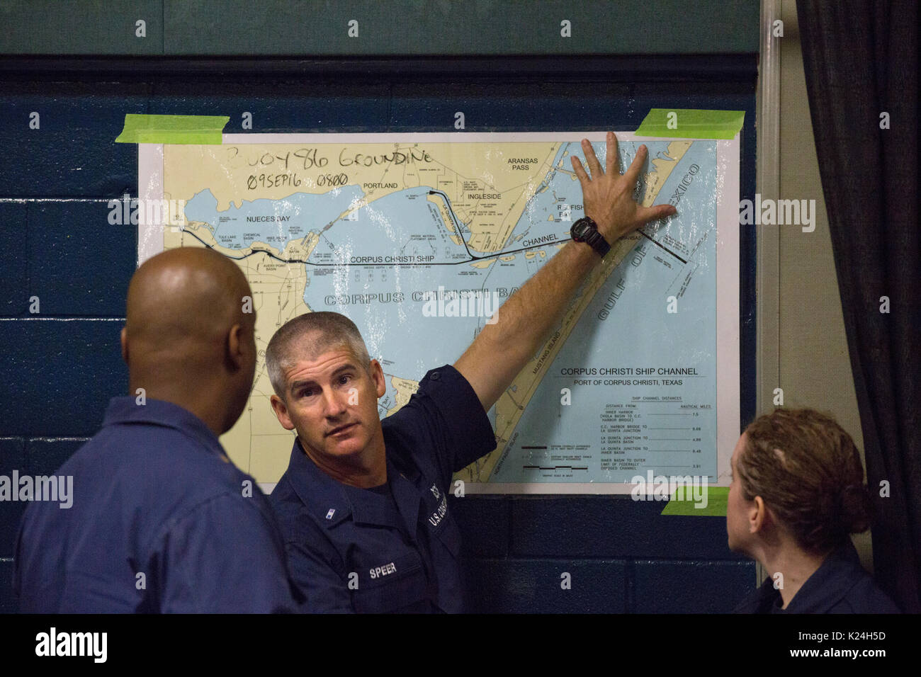 members of the u s coast guard reference a map of the corpus christi area during search and rescue planning august 27 2016 in robstown texas members of the u s coast guard reference a map of the corpus christi area during search and rescue planning august 27 2016 in robstown texas