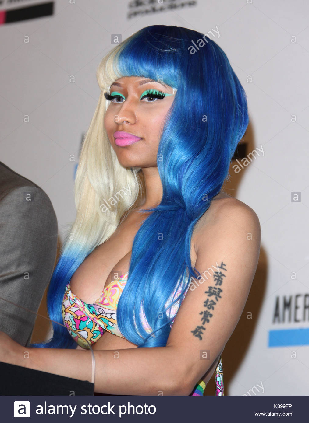 Nicki Minaj 39th Annual American Music Awards Announcements Stock