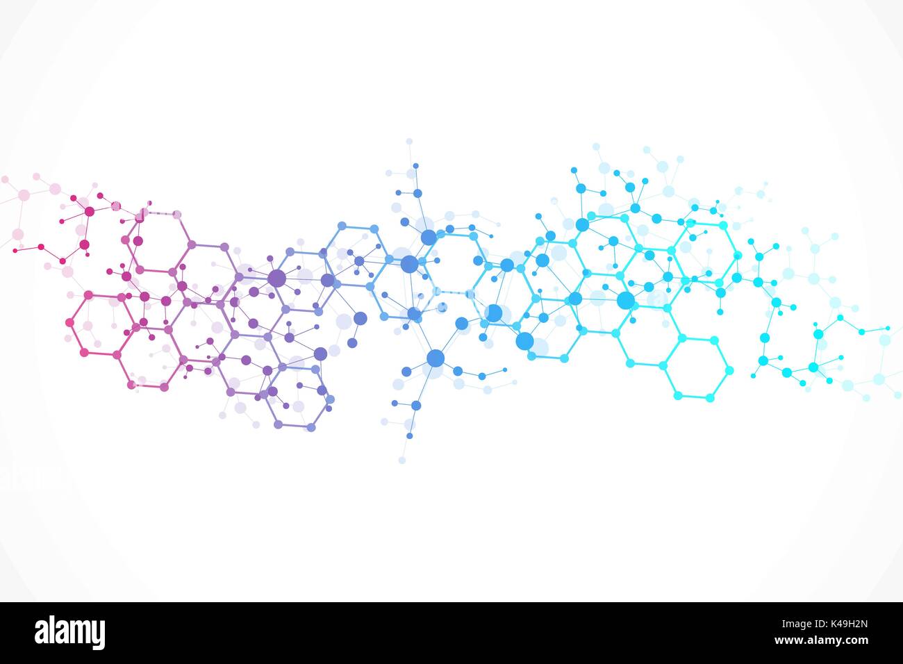 Structure Molecule And Communication Dna Atom Neurons Scientific