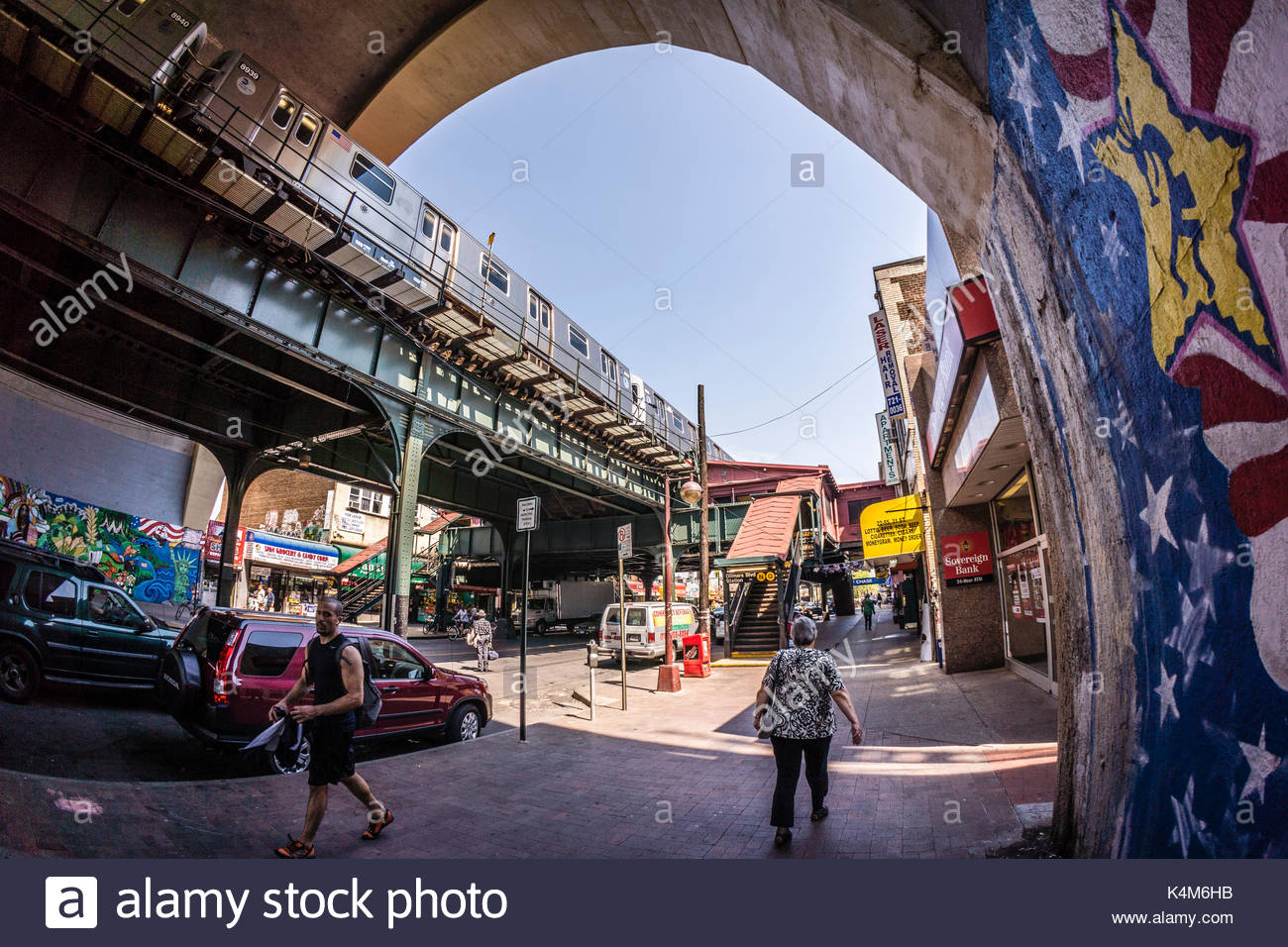 Astoria Ditmars Boulevard Subway Station Astoria Queens New York