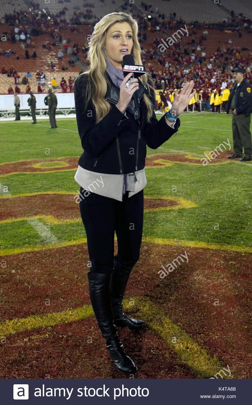 Erin Andrews. ESPN Sideline Reporter Erin Andrews, and former dancing
