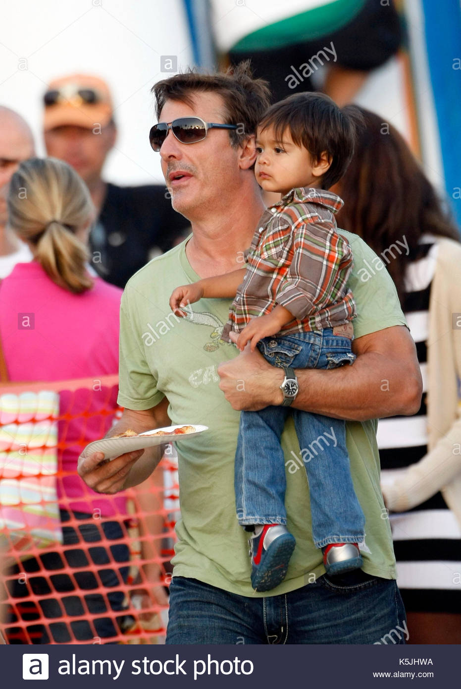 Chris Noth and Orion Noth. Chris Noth with girlfriend Tara Wilson and
