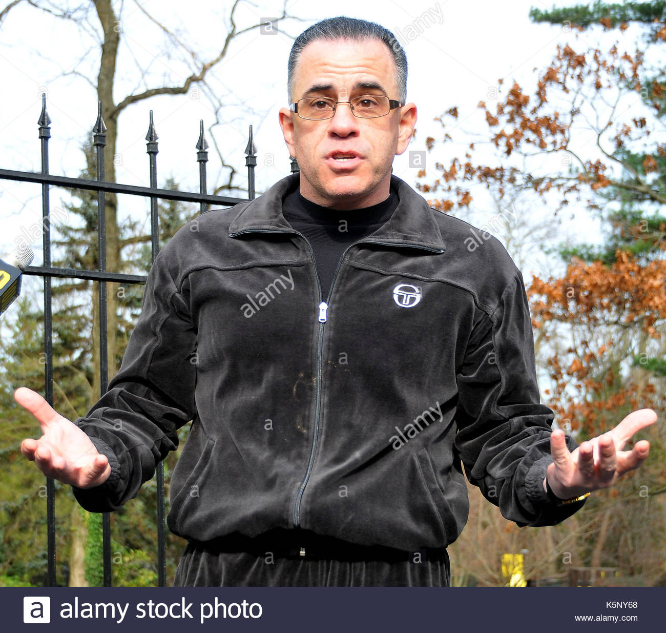 John 'Junior' Gotti. John Gotti Jr. outside his house in Oyster Bay