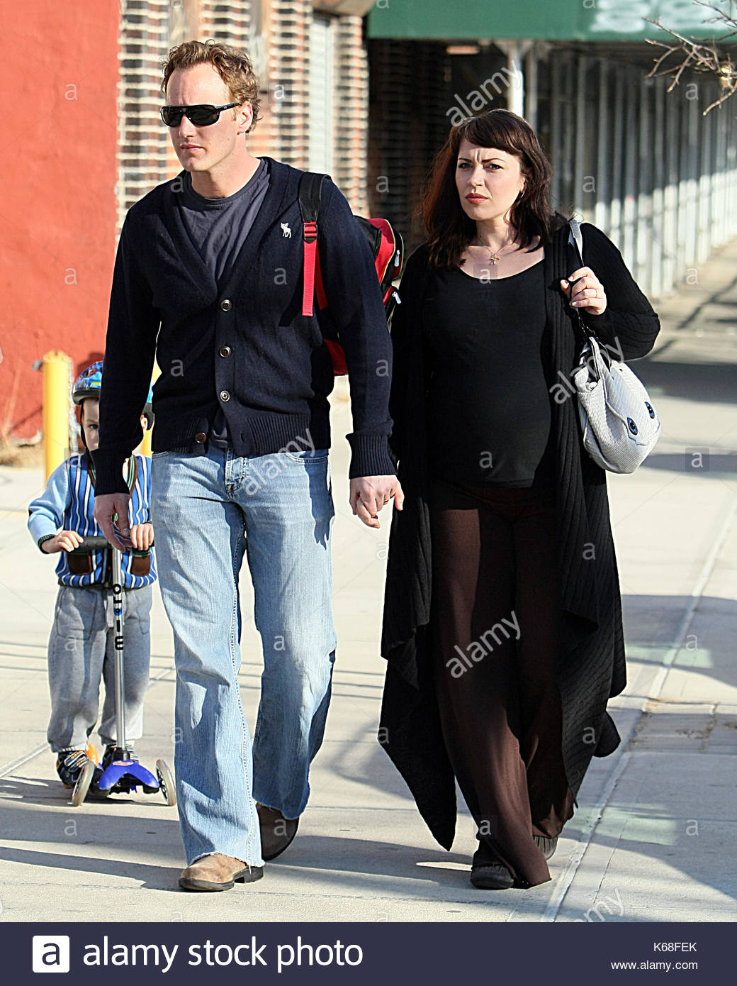Patrick Wilson, Dagmara Dominczyk and Kalin Patrick Wilson. Patrick Patrick Wilson, Dagmara Dominczyk and Kalin Patrick Wilson. Patrick