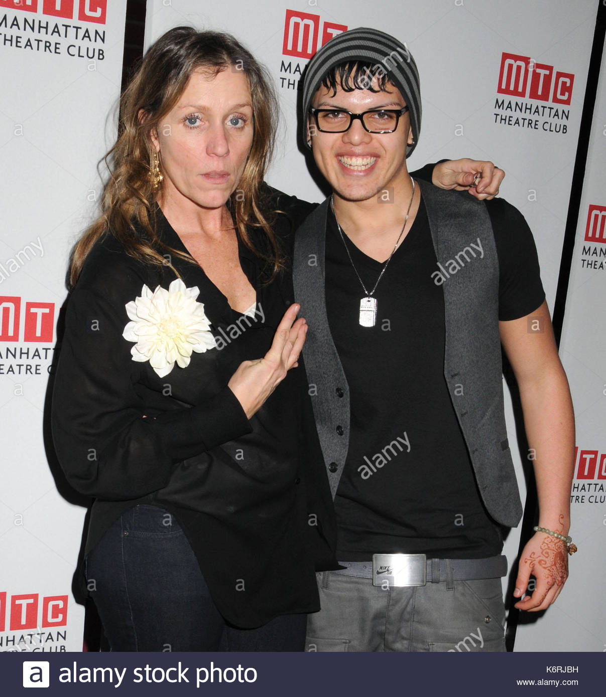 Frances McDormand and Pedro Coen. After her triumphant Opening Night