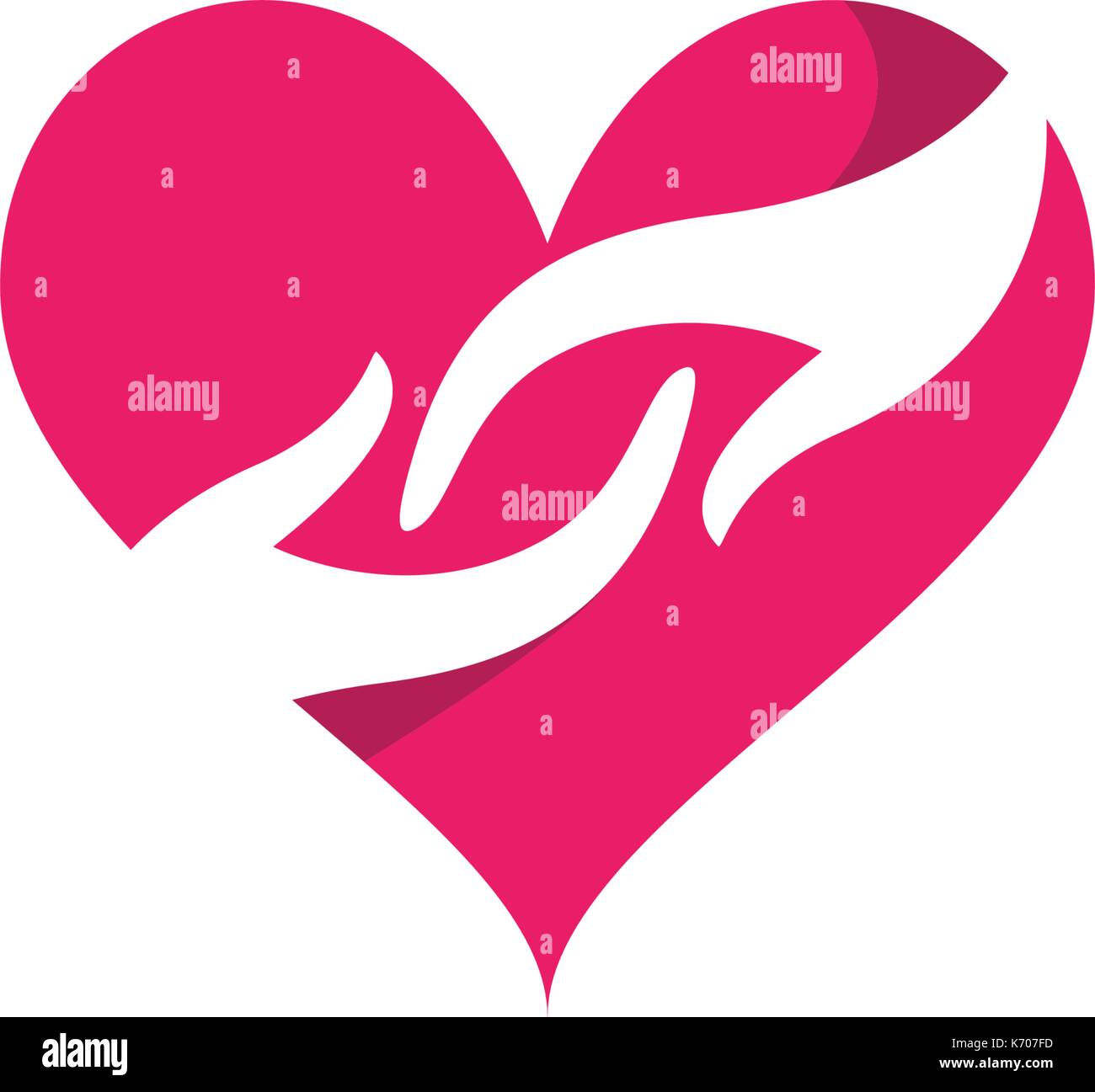 Love Logo Vector Icon Illustration Design Stock Vector Image Art Alamy