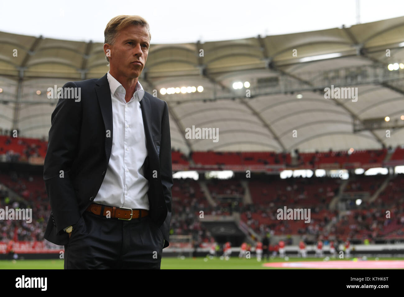 Stuttgart Germany Th Sep Wolfsburg S Coach Andries Jonker