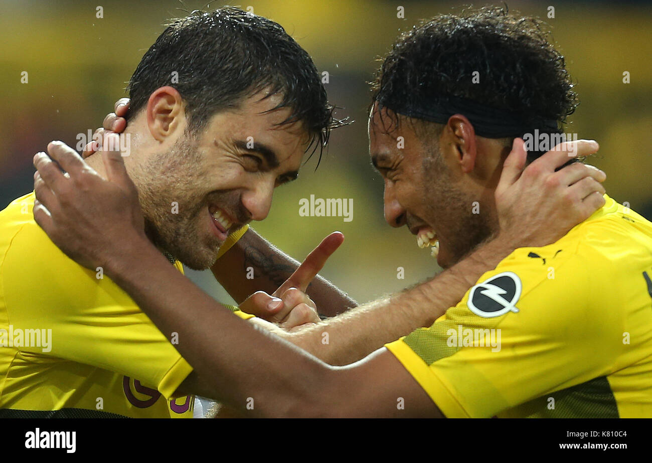 Dortmund Germany Th Sep Dpatop Sokratis L And Pierre