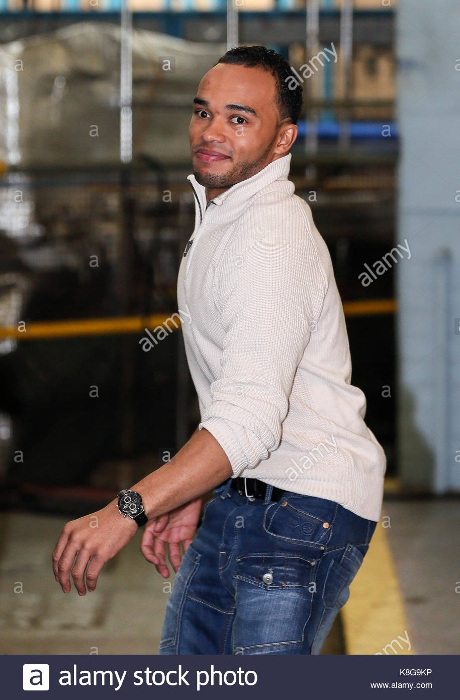 Nicholas Hamilton. Racing driver Nicholas Hamilton is pictured Stock