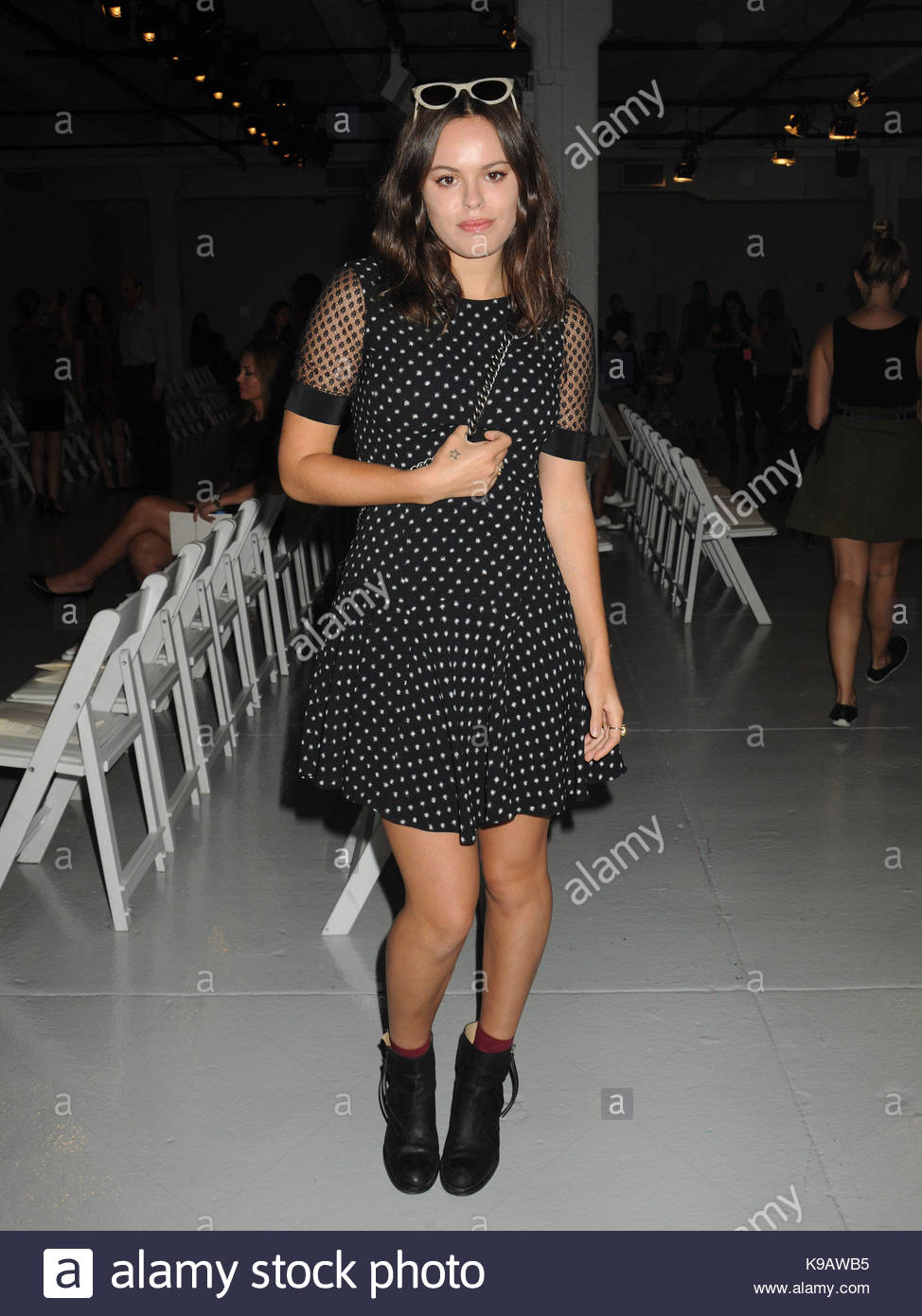 Celebrities row front at nyfw spring photo Celebrities row front at nyfw spring images
