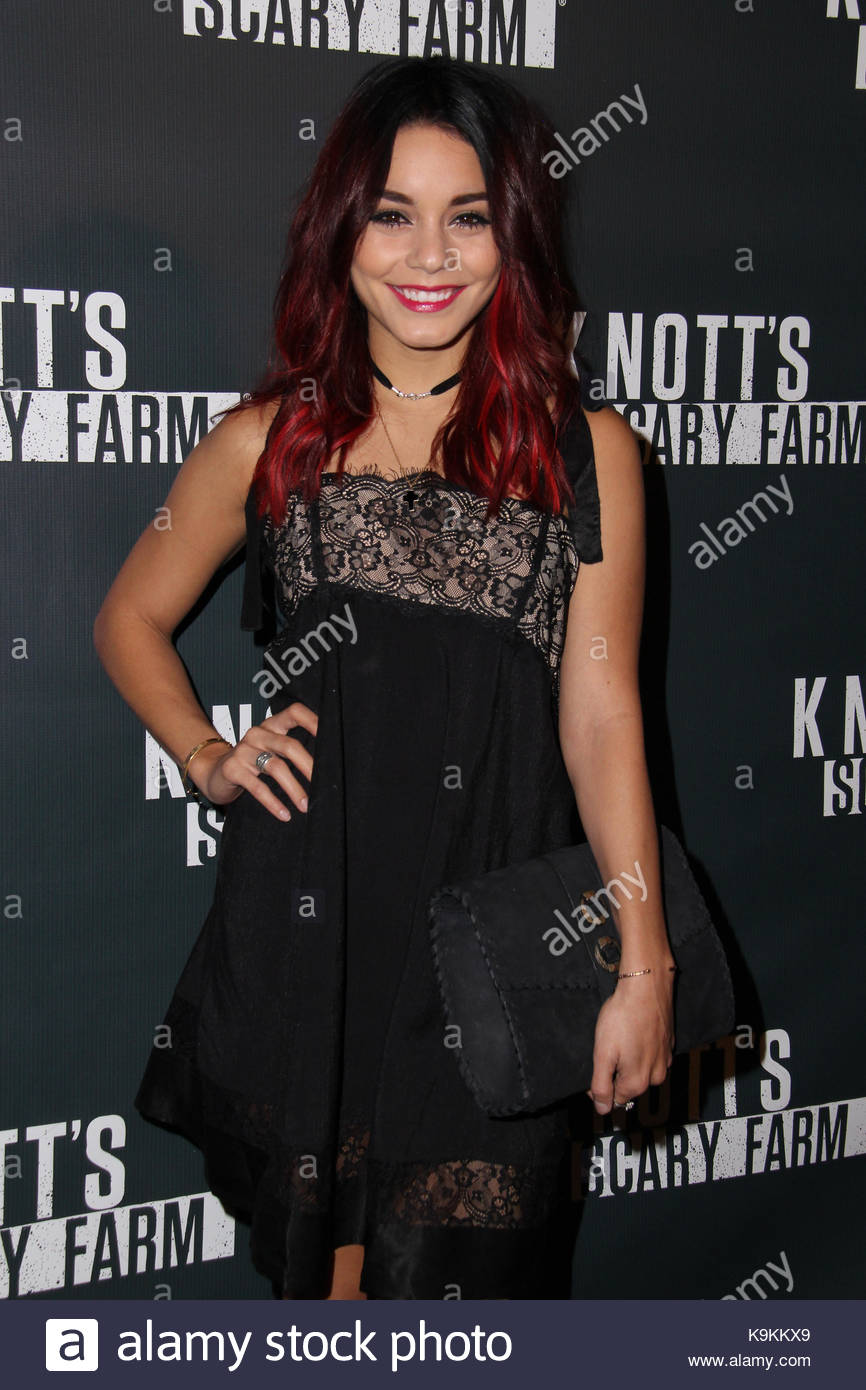 Vanessa Hudgens Vanessa Hudgens Debuts Blood Red Ombre Hair Color