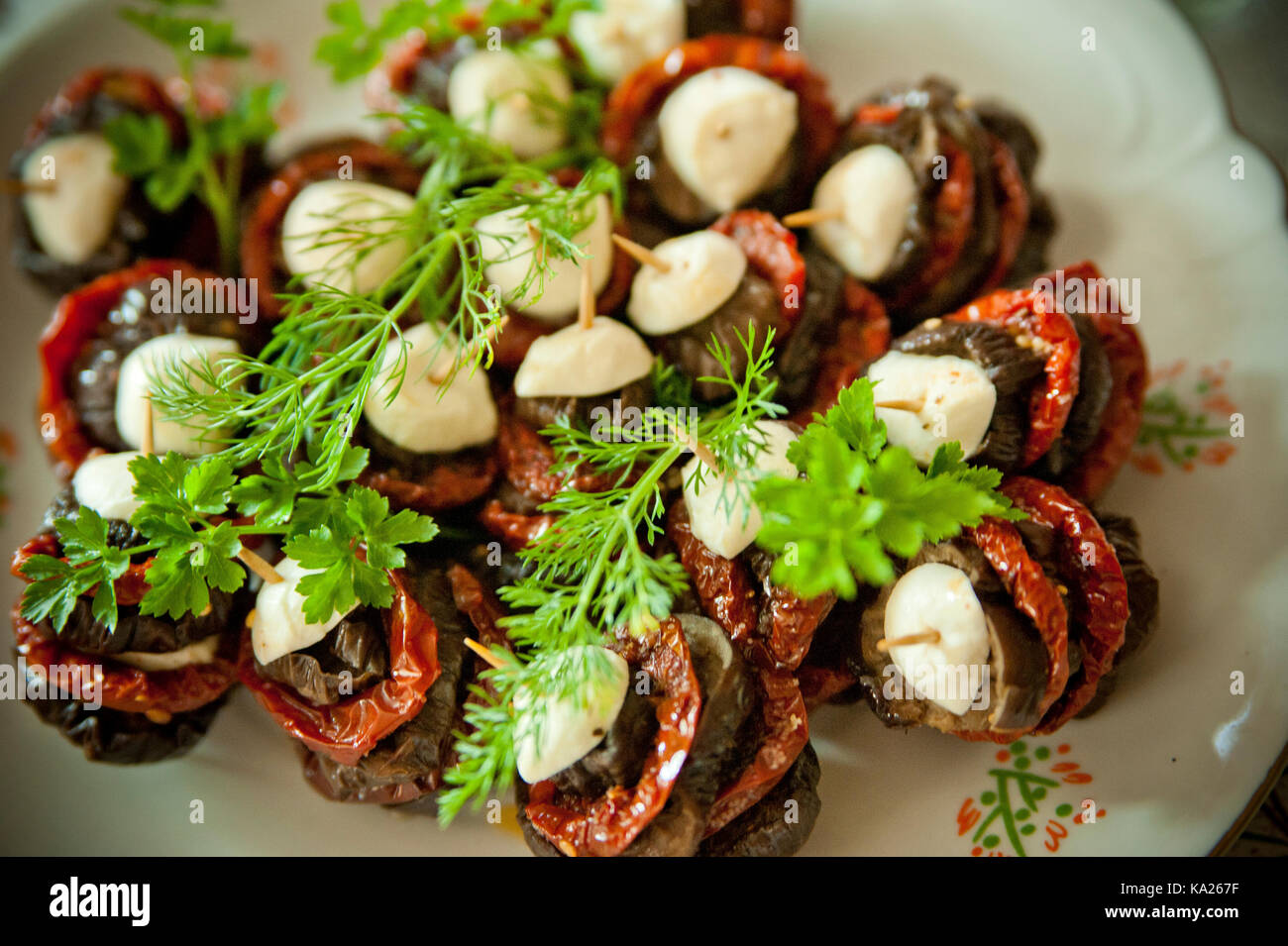 Aubergine and salami stacks recommendations Aubergine and salami stacks forecast
