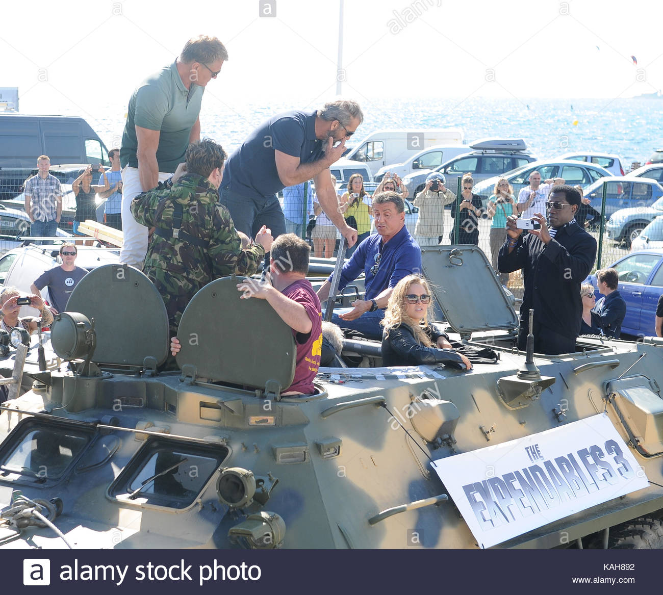 Stars of the Expendables arrived at the Cannes Film Festival on armored cars 05/18/2014 54 Stars of the Expendables arrived at the Cannes Film Festival on armored cars 05/18/2014 50