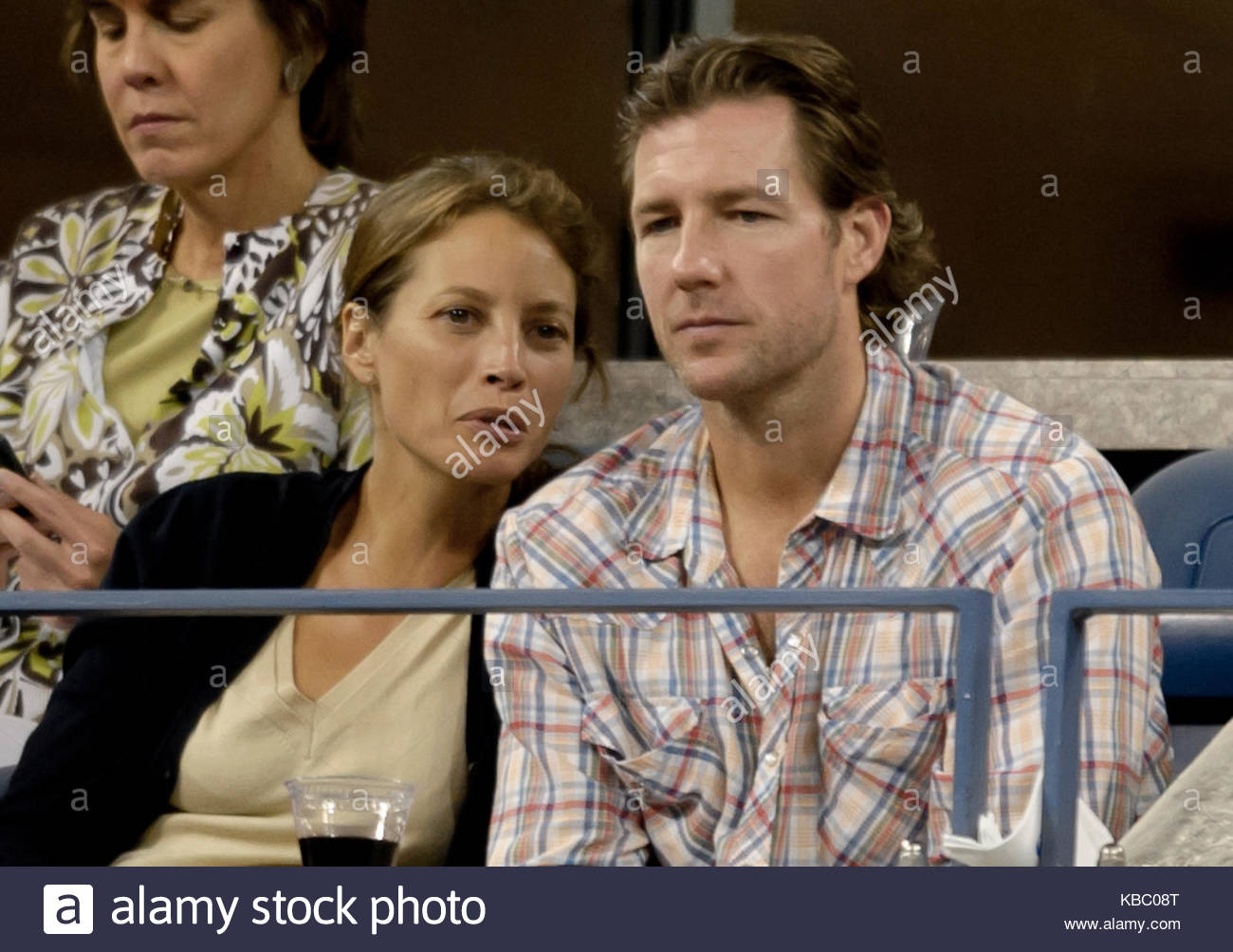 Edward Burns Wife Christy Turlington Stock Photos & Edward Burns Wife