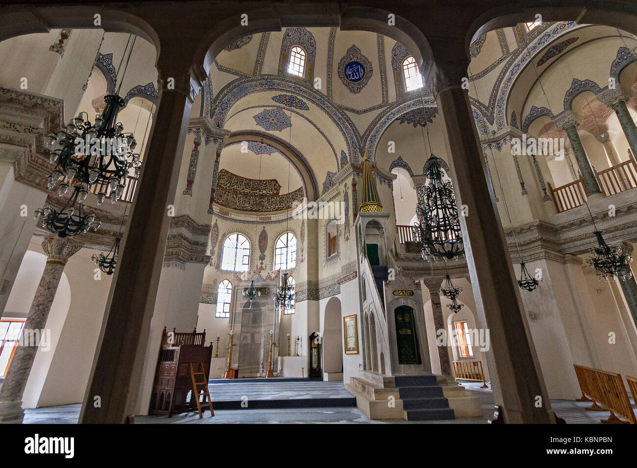 Interior Of Byzantine Sergius Bacchus Church In Istanbul
