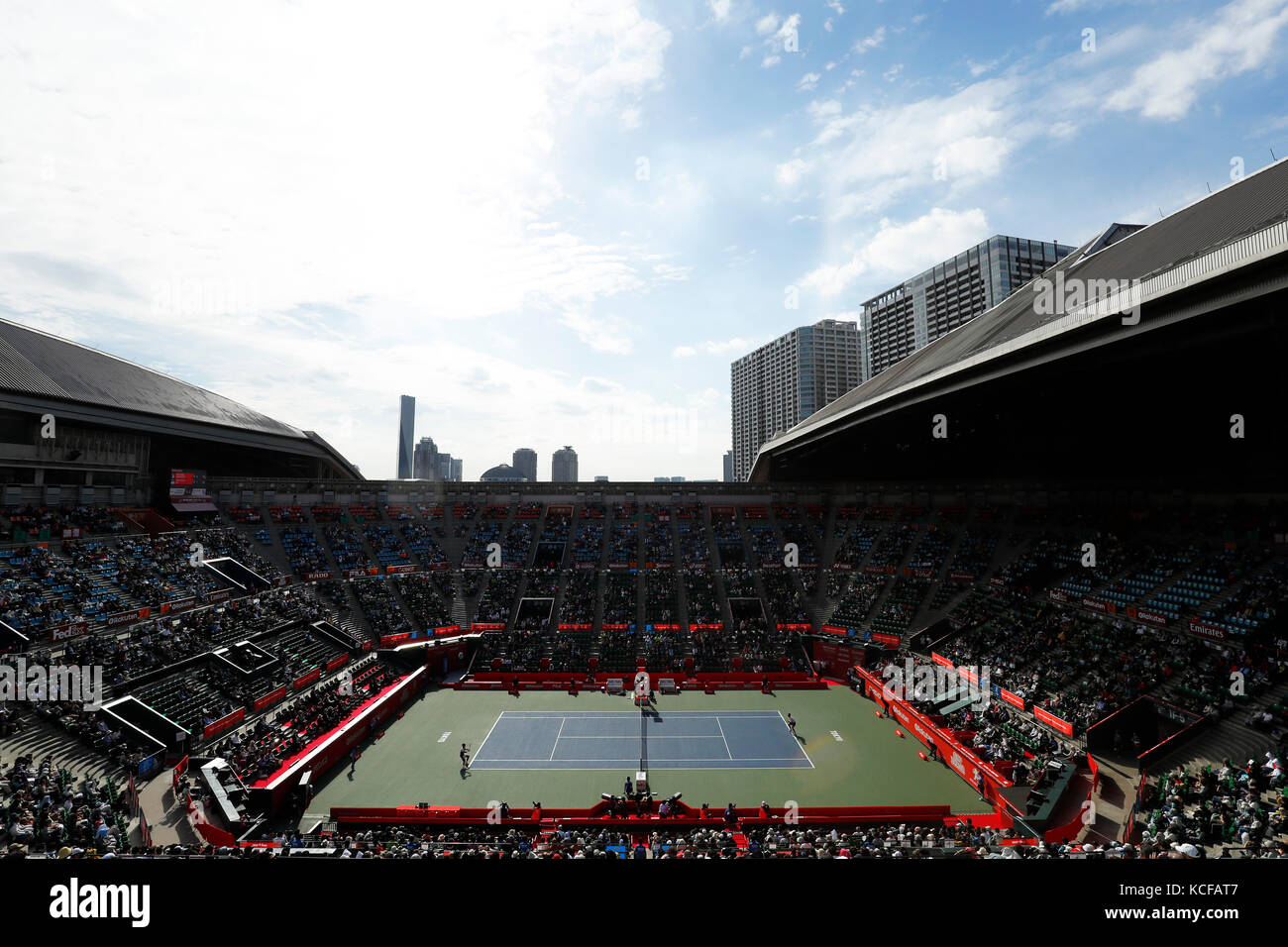 Ariake Coliseum Tokyo Japan 5th Oct 2017 General View OCTOBER 5