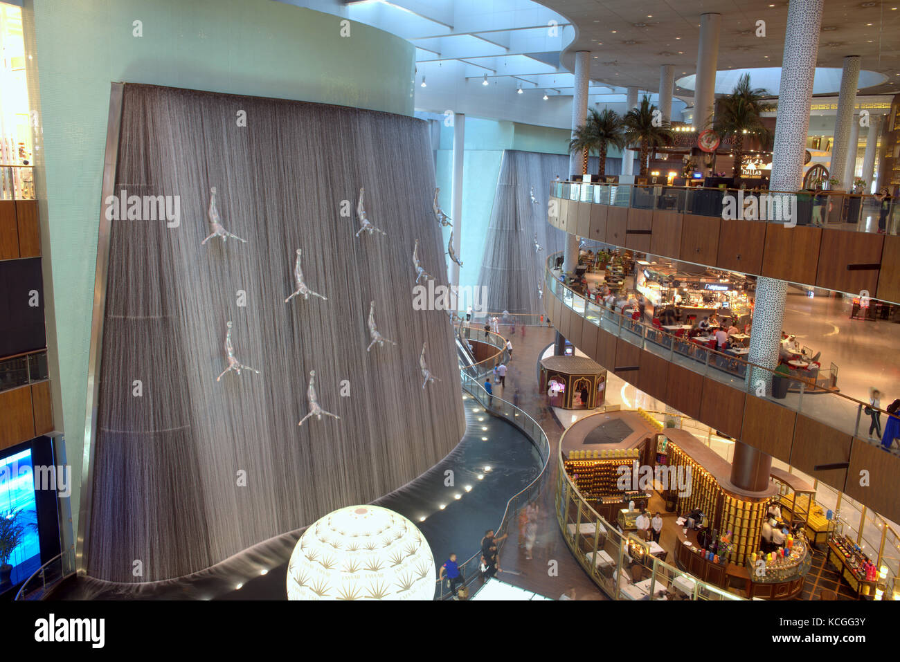 Waterfall dubai mall