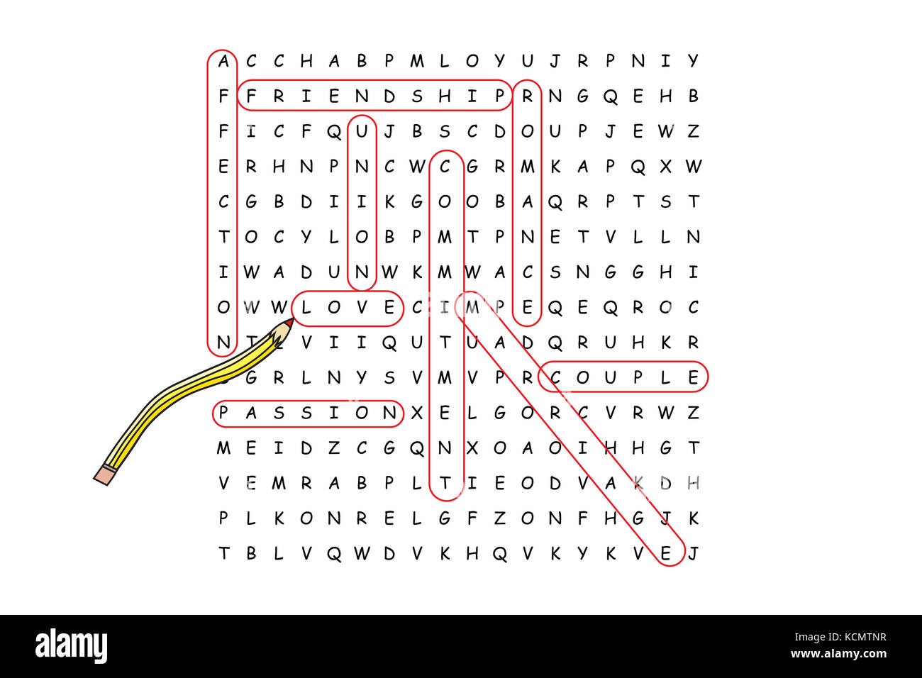 Looking For Love Word Search Puzzle Withociated Words Circled In Red Pencil Looking For Love Word Search Puzzle Withociated Words Circled In Red Pencil