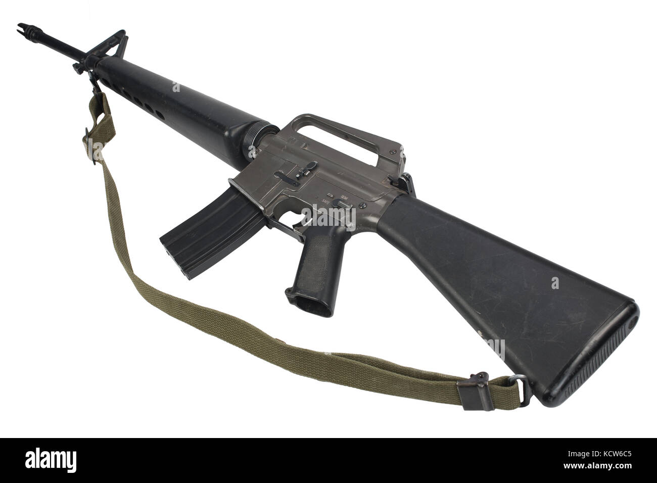 m16 rifle with vietnam war period KCW6C5
