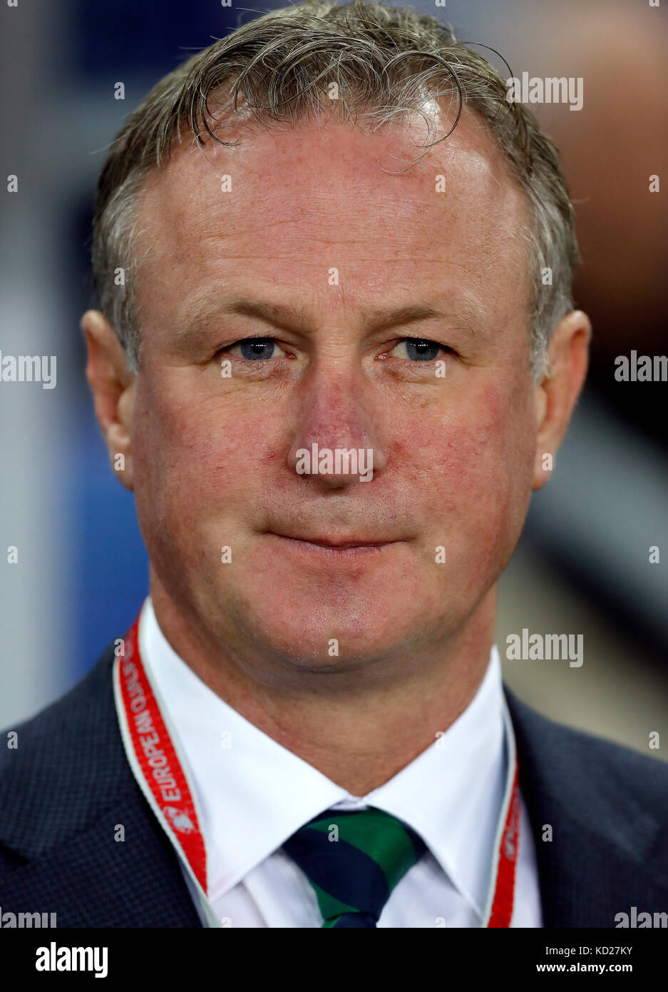 Northern Ireland Manager Michael O Neill Stock Photo Alamy