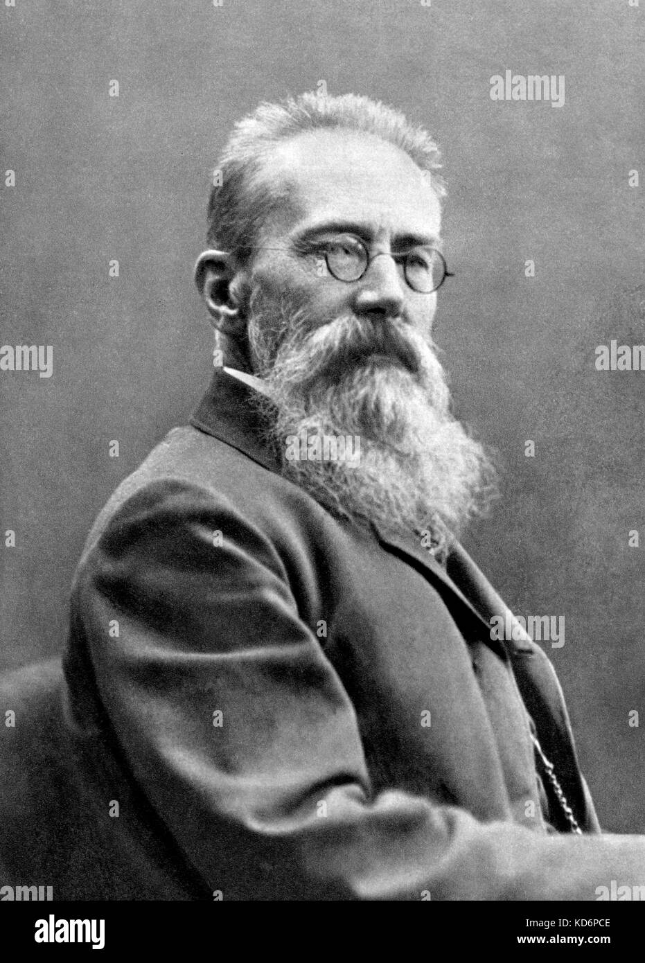 Nikolay Andreievich RIMSKYKORSAKOV portrait of Russian composer