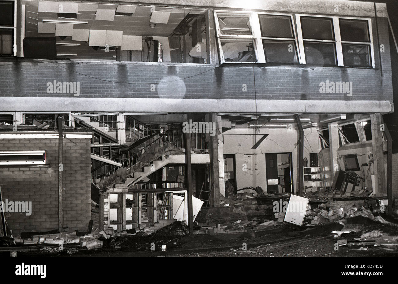 On the 2nd November 1991, a bomb planted by the Provisional IRA Stock