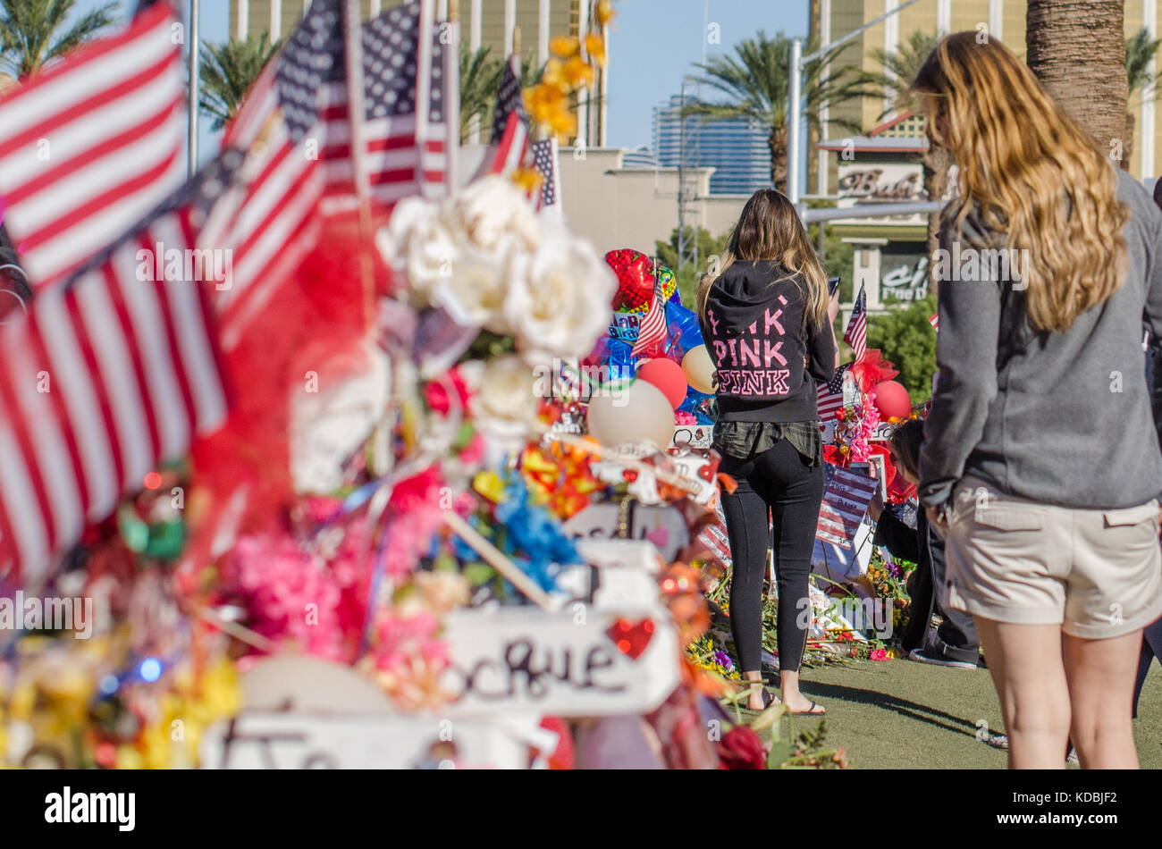 Las Vegas Memorial Stock Photo 163139846 Alamy
