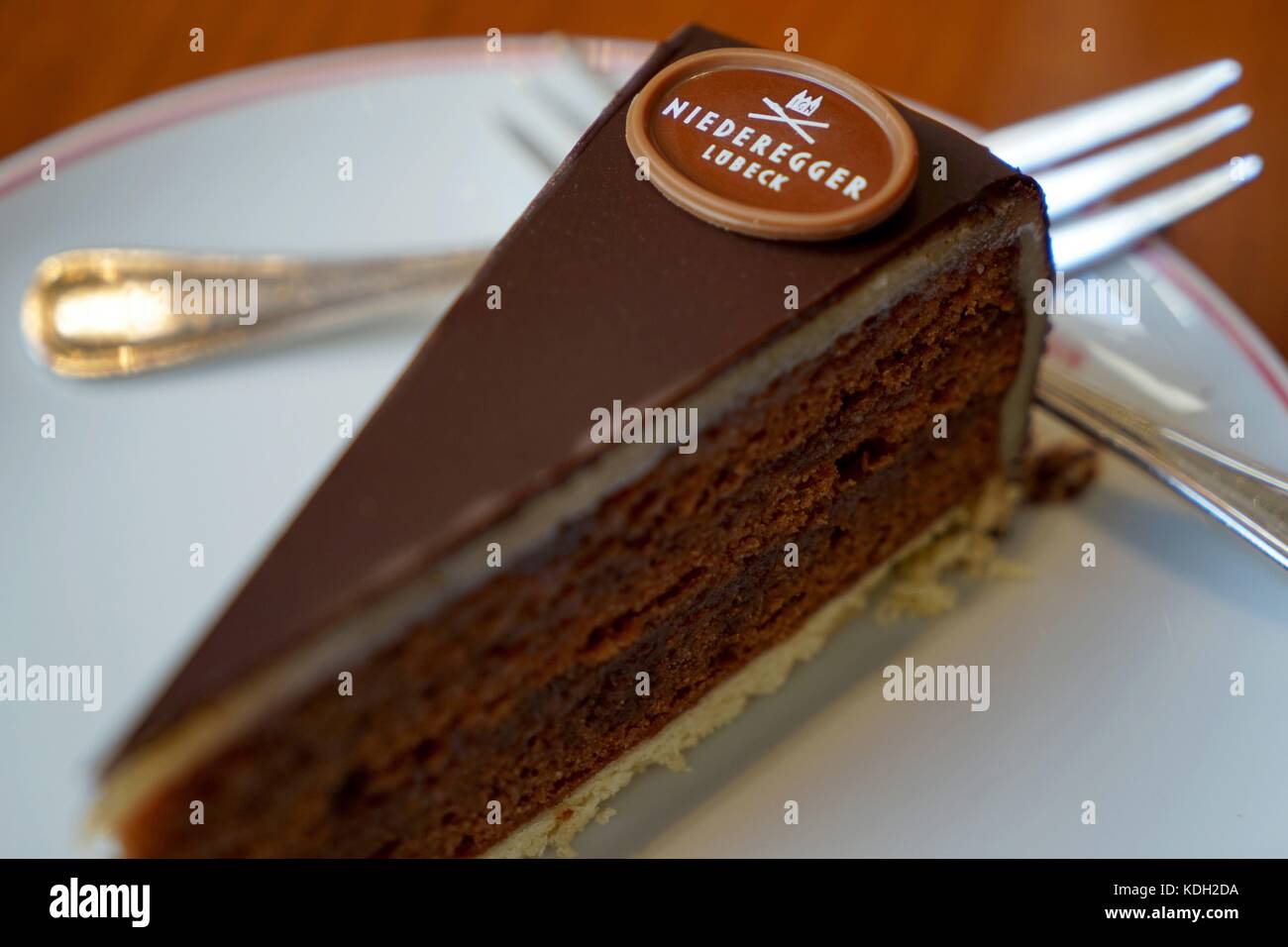 Germany Marzipan Cake At Niederegger Caf In L Beck Photo From