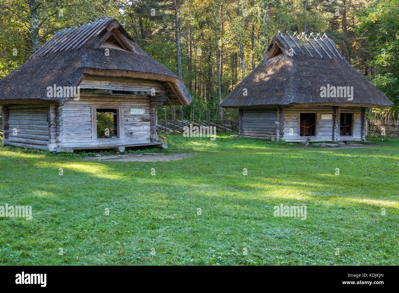Traditional House Estonia Stock Photos & Traditional House Estonia