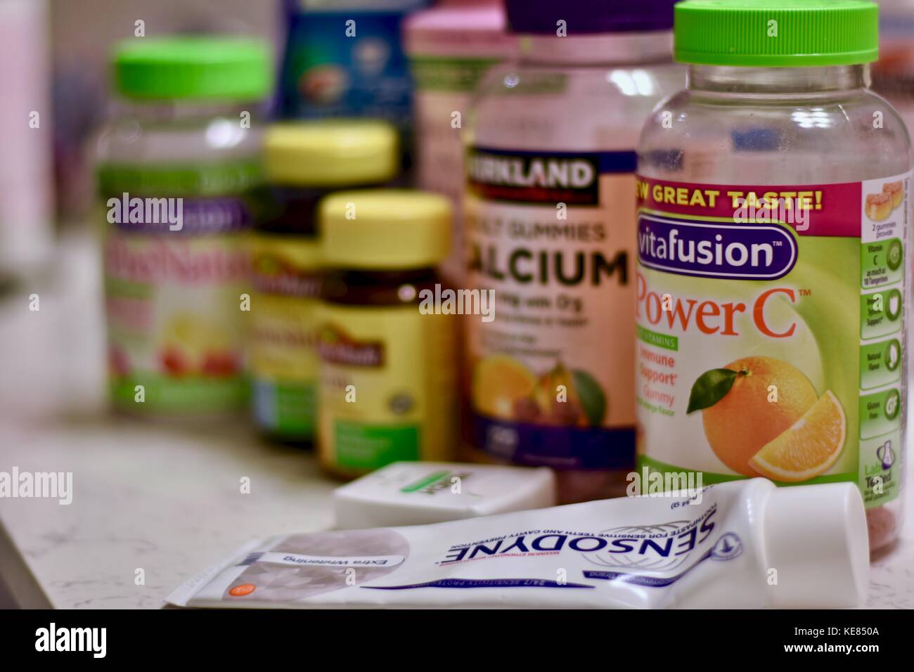 Vitamin Supplements Stock Photos & Vitamin Supplements Stock Images Alamy