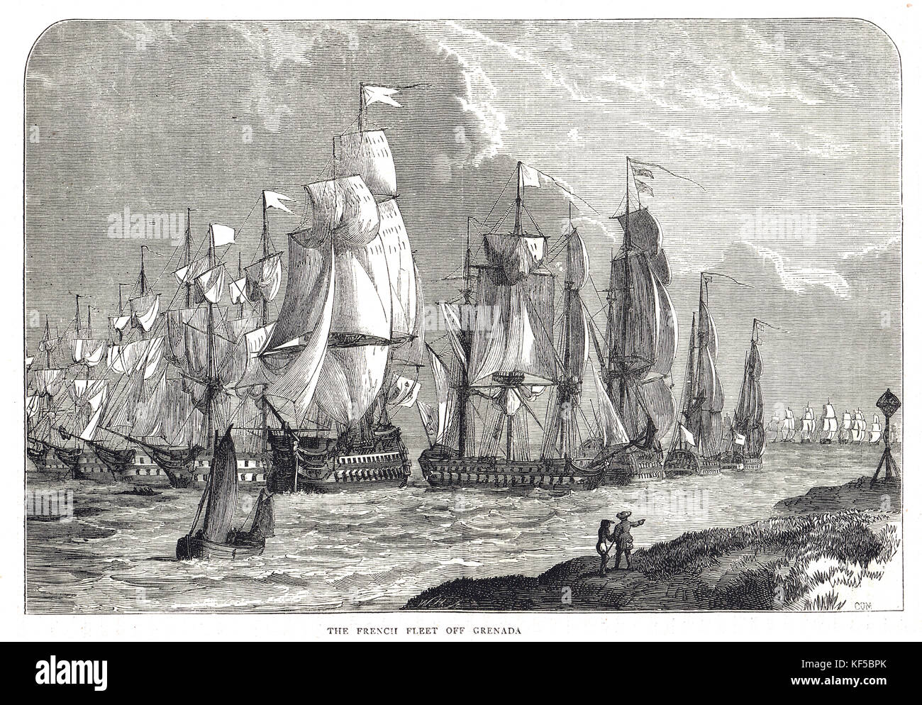French Fleet off Grenada, Capture of Grenada in July 1779
