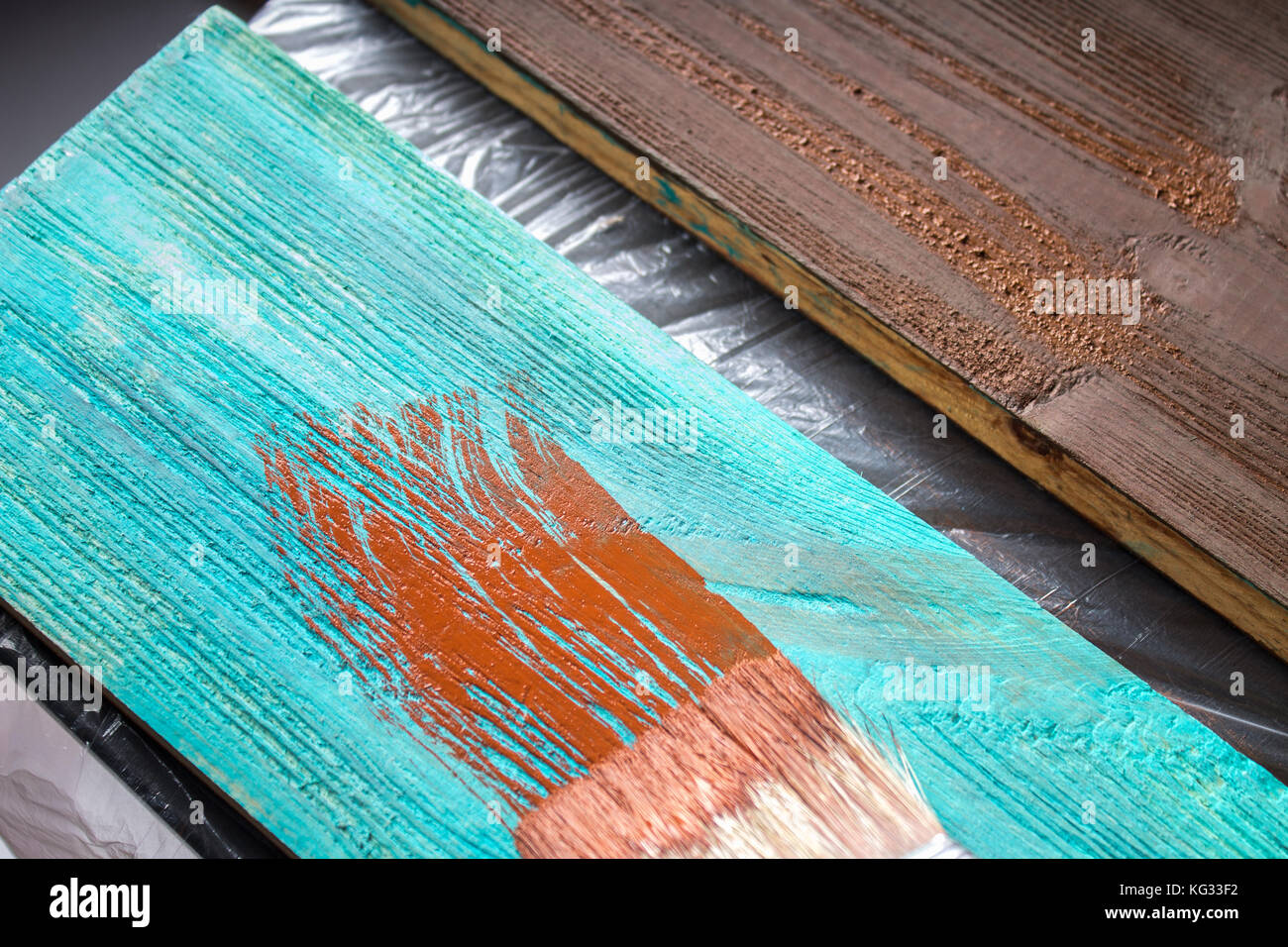 Wood Panel Wood Stain Paint Brush Stock Photos & Wood Panel Wood Wood Panel Wood Stain Paint Brush Stock Photos & Wood Panel Wood