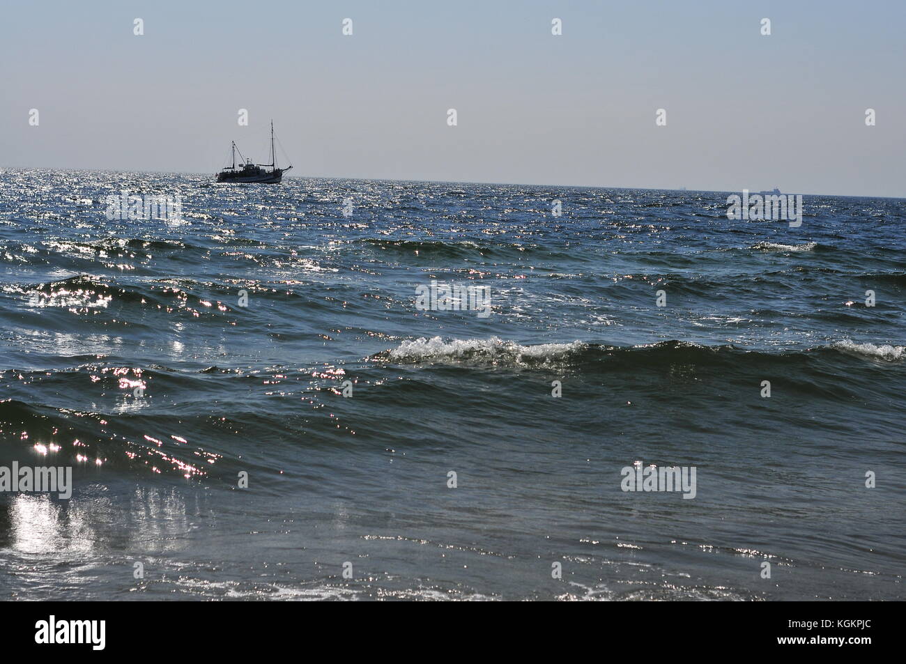 hel poland august 2017 fishing boats on baltic sea poland