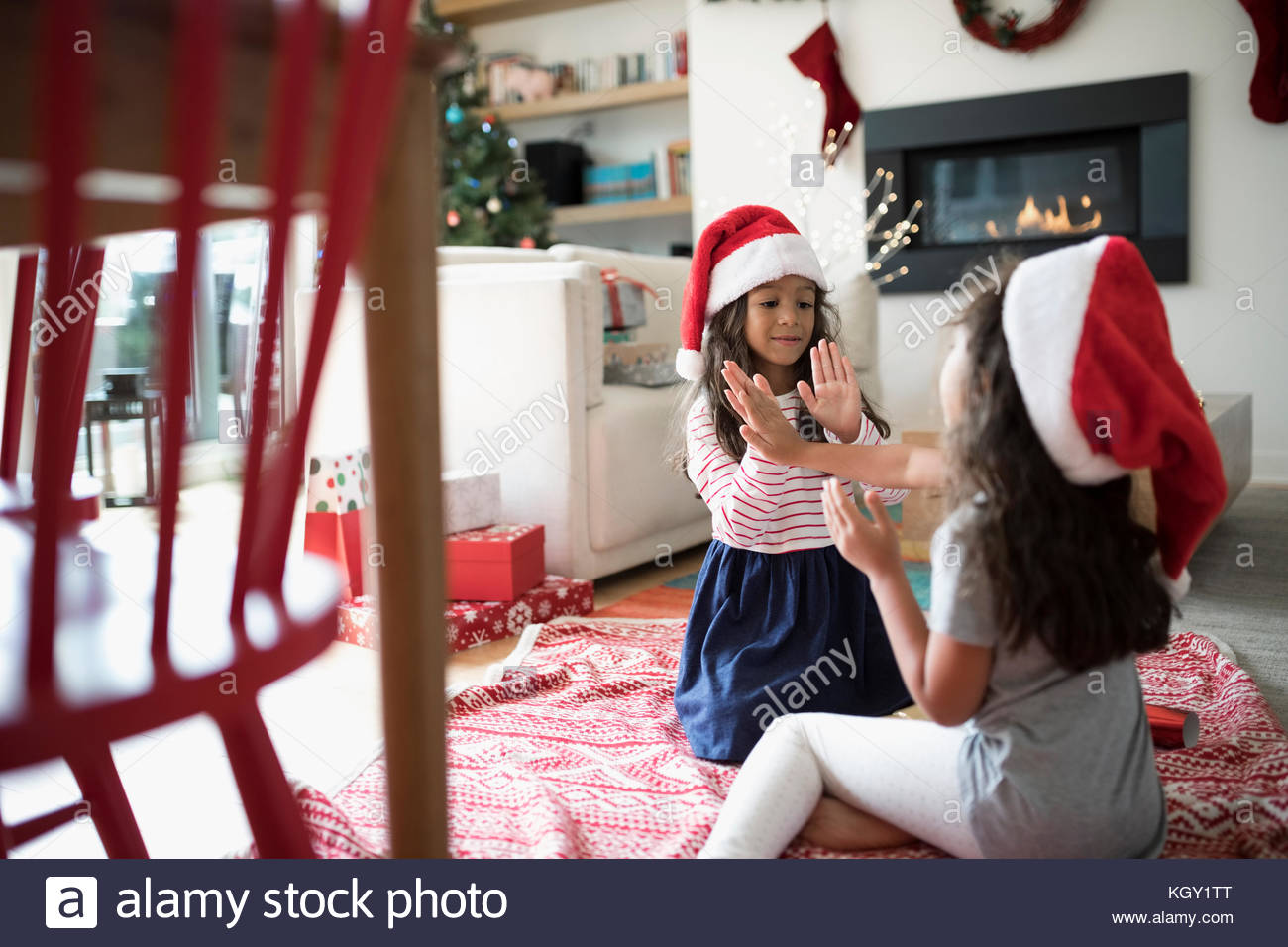 Clapping Game Girls Stock Photos & Clapping Game Girls Stock Images Alamy