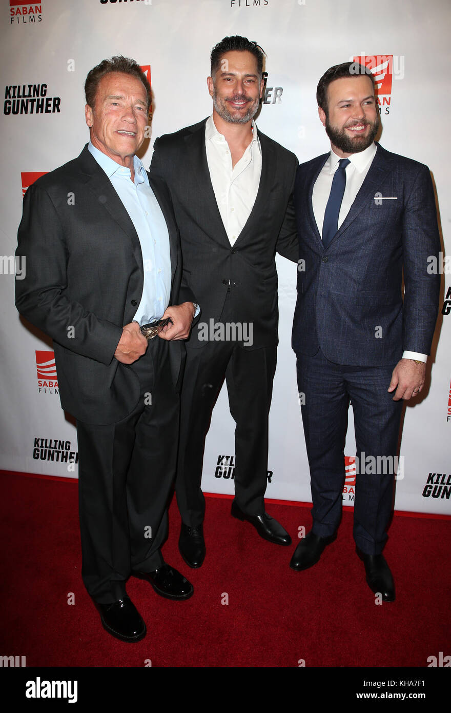 Premiere Of Saban Films Killing Gunther Featuring Arnold