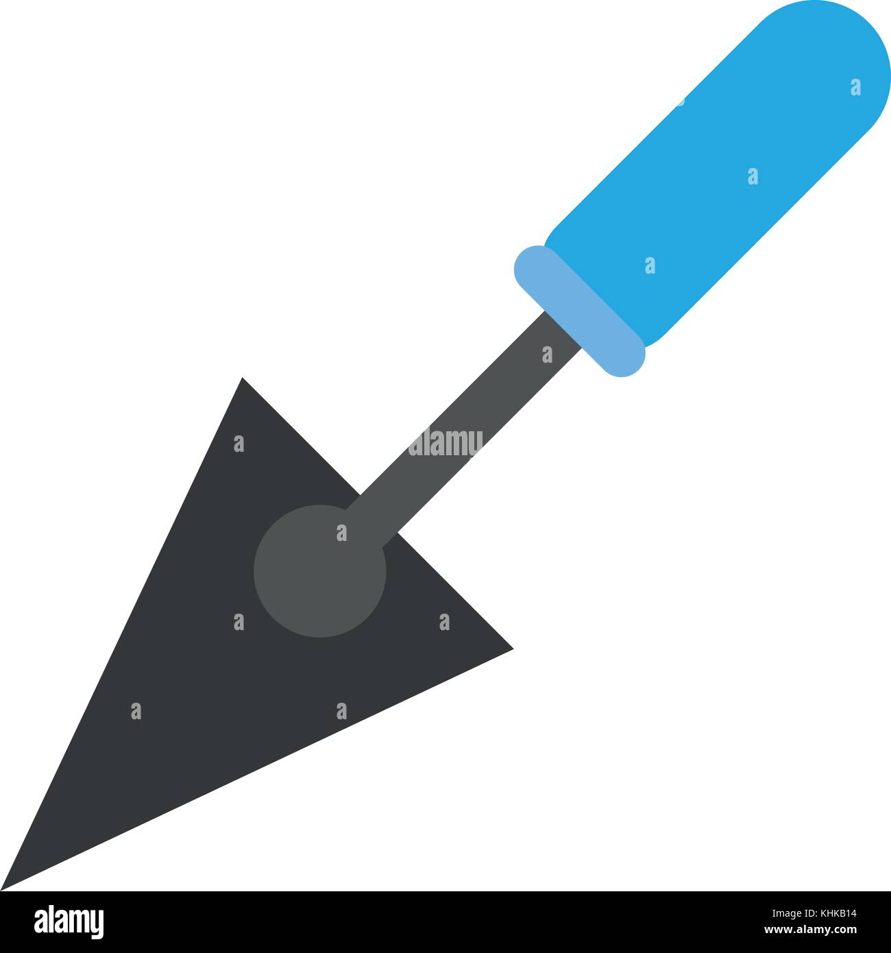 Spatula construction tool Stock Vector Art & Illustration, Vector Image
