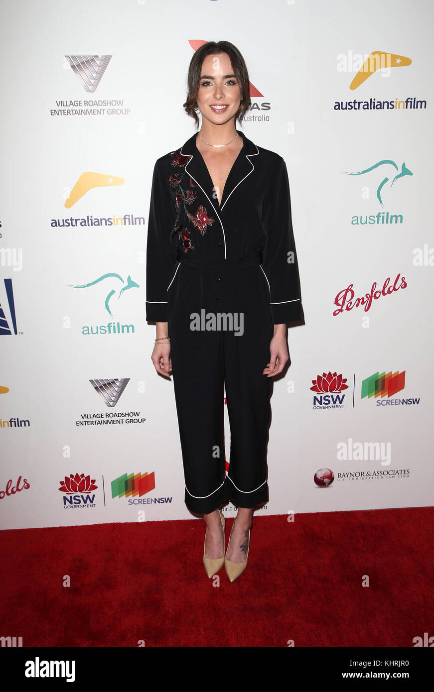 Ashleigh brewer australians in film awards benefit dinner in los angeles Ashleigh brewer australians in film awards benefit dinner in los angeles