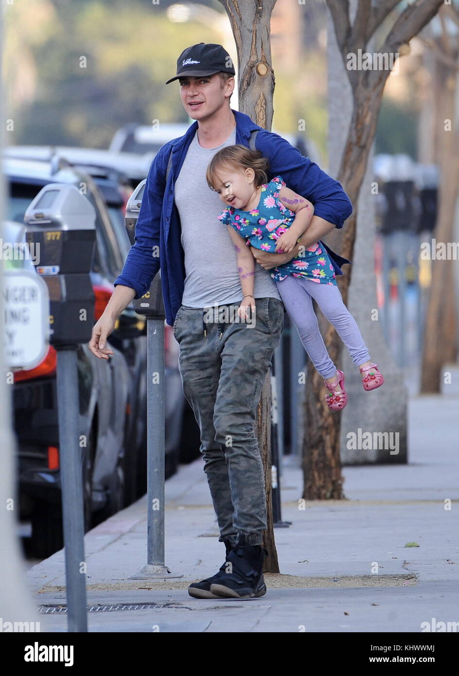 Hayden Christensen takes his daughter Briar Rose to Five Guys after ...
