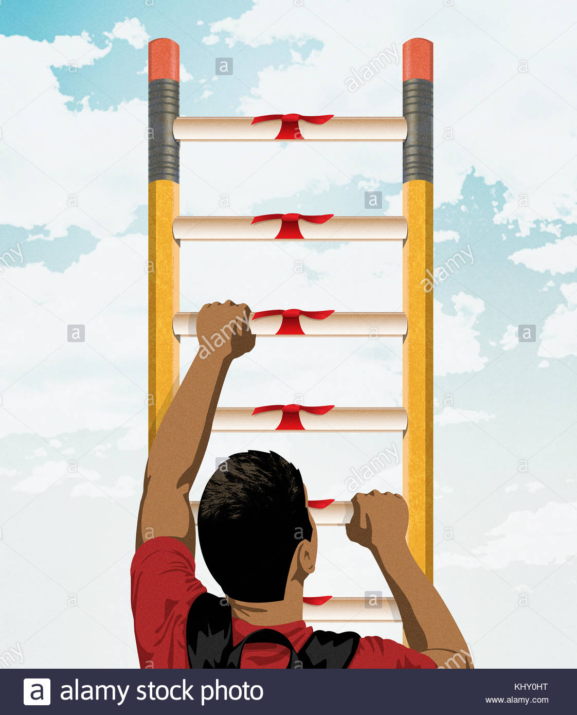 Student climbing ladder of pencils and diplomas Stock Photo ... for Student Climbing Ladder
66plt Student climbing ladder of pencils and diplomas Stock Photo ... for Student Climbing Ladder
66plt