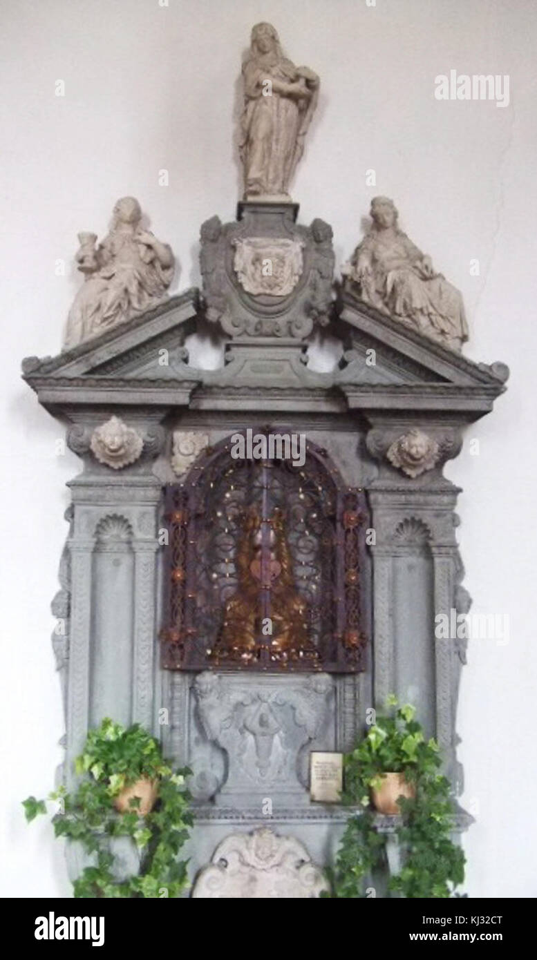 Randegg St Ottilia Reliquiar der Heiligen Ottilia 1 Stock Photo