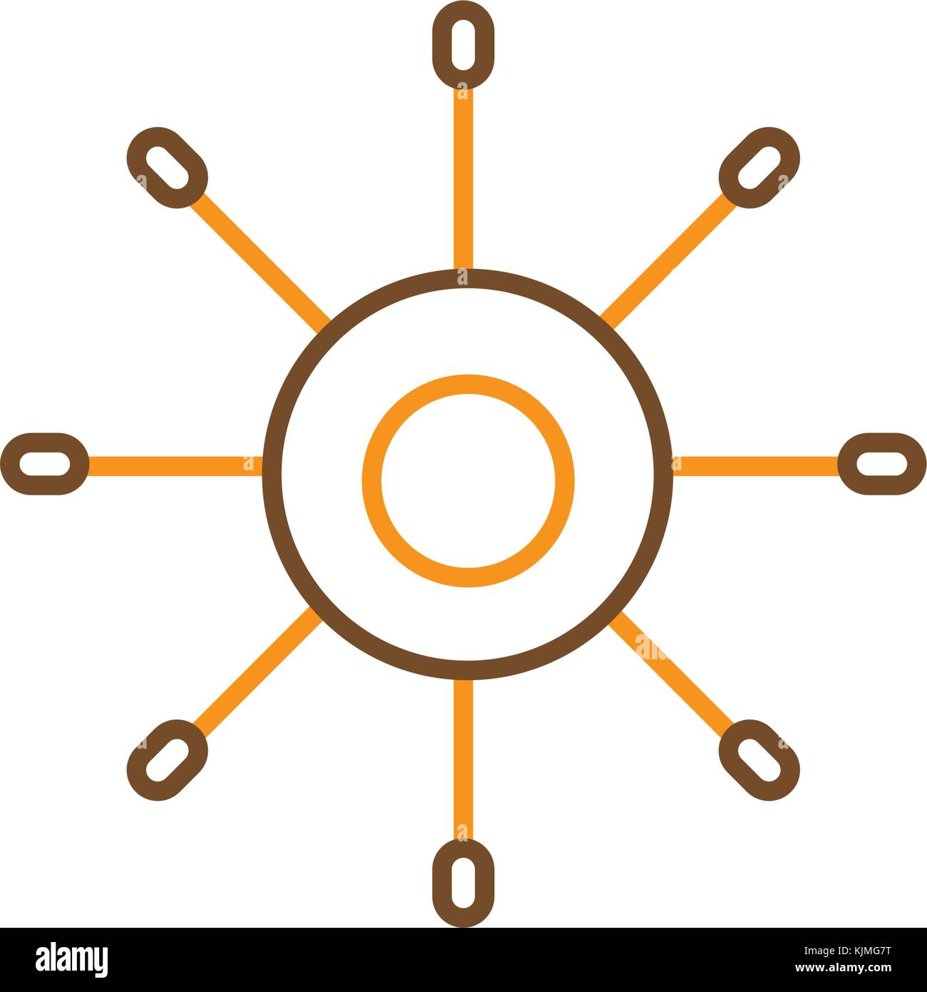 isolated atom design stock vector art illustration vector image atomdesign