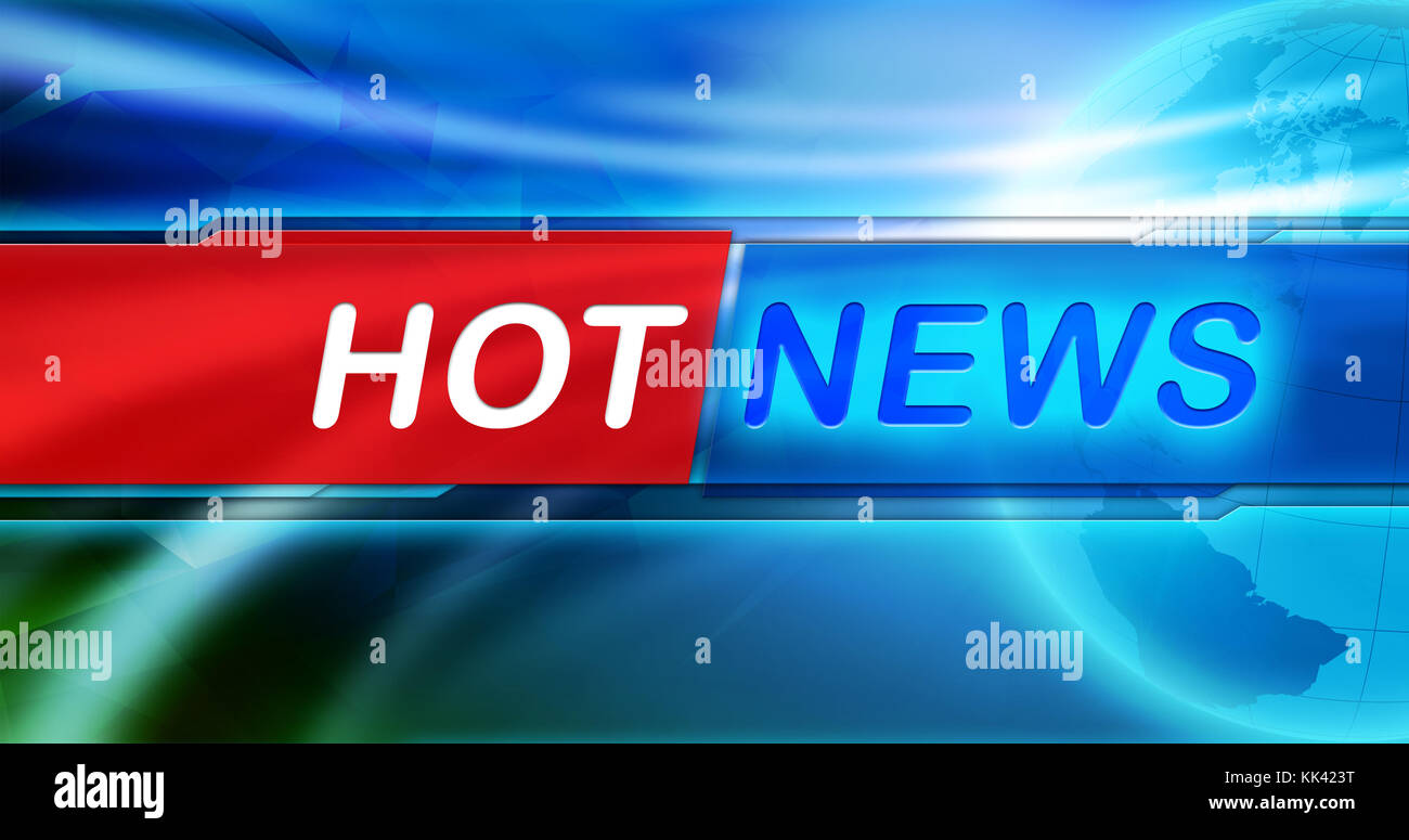News Background Wallpaper Hot News Large Title In The Center Of