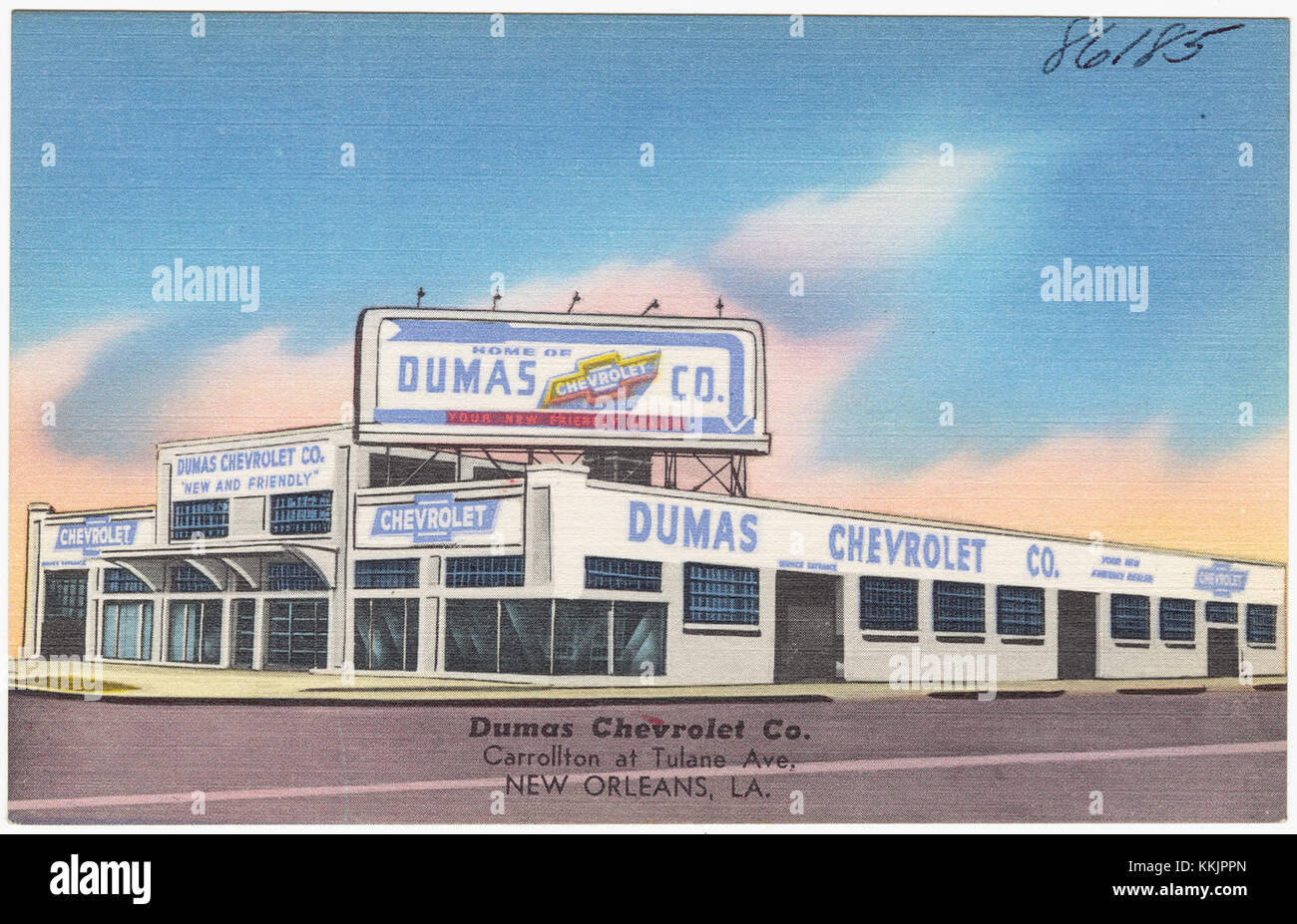 Dumas Chevrolet Co Carrollton At Tulane Ave New Orleans La