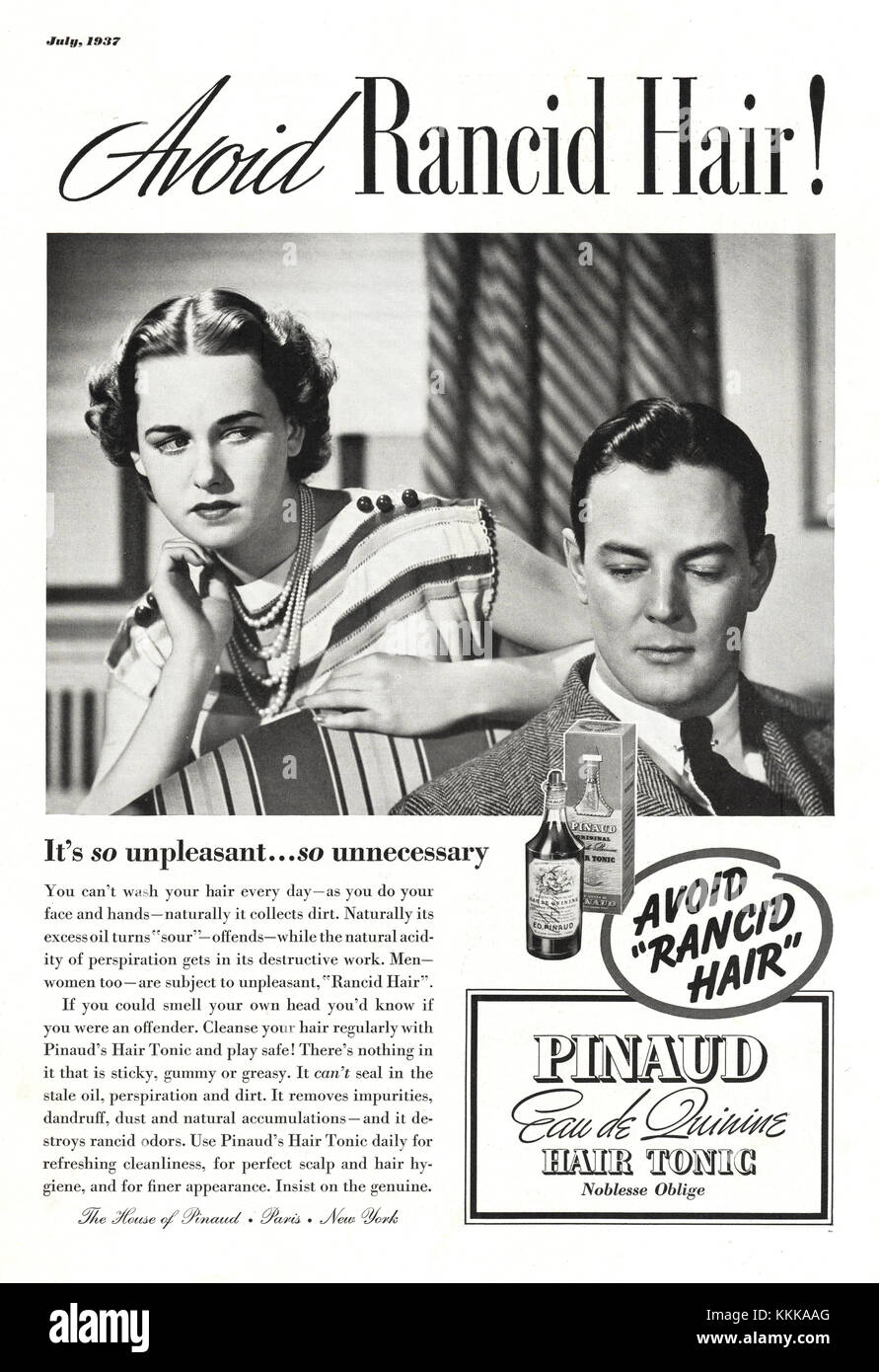 Advertisement For Hair Tonic Stock Photos Advertisement For Hair